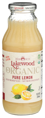 Organic Pure Lemon Juice - 12.5 FO