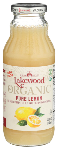 Lakewood Organic Pure Lemon Juice - 12.5 FO
