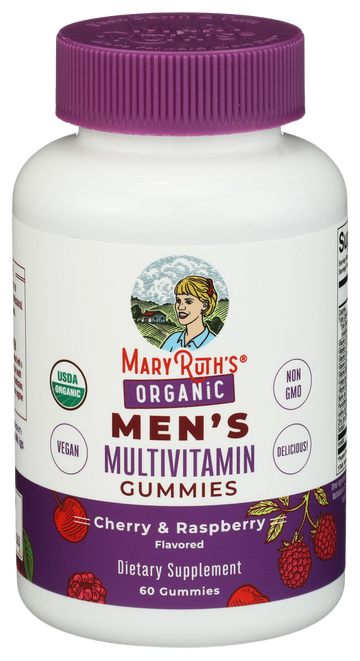 Mary Ruths Organic Men's Multivitamin Gummies - 60 PC