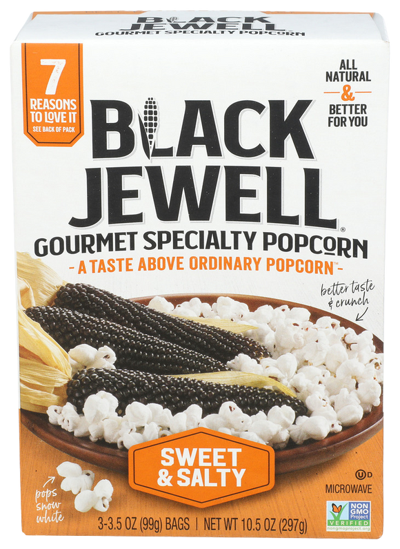 Black Jewell Sweet & Salty Microwave Popcorn - 3 CT