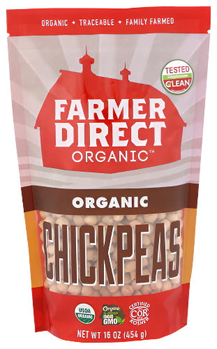 Organic Chickpeas - 16 OZ