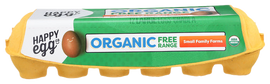 Organic Free Range Eggs - 1 DZ