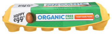 Organic Free Range Eggs - 1 DZ