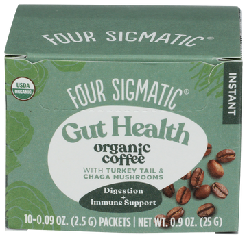 Four Sigmatic Organic Gut Health Instant Coffee - 0.9 OZ