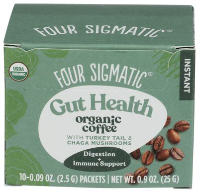 Four Sigmatic Organic Gut Health Instant Coffee - 0.9 OZ