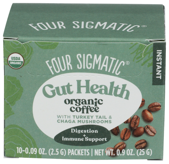 Four Sigmatic Organic Gut Health Instant Coffee - 0.9 OZ