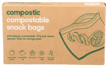 Compostic Snack Bags - 25 EA