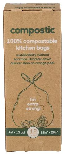 Compostic Compost Bin Bags - 13 GAL