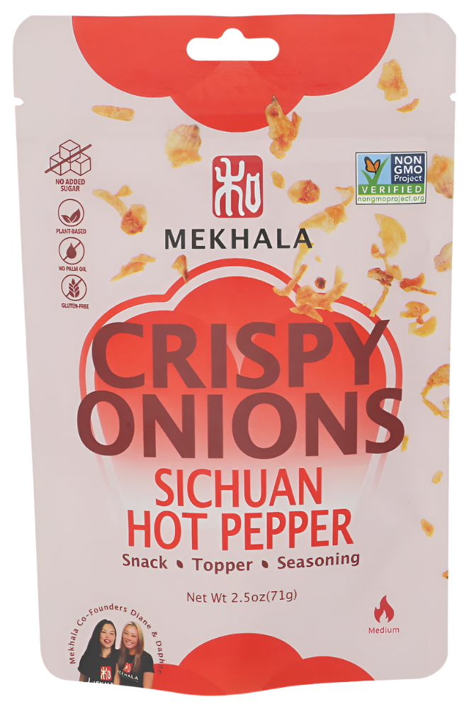 Sichuan Hot Pepper Onion Crisps - 2.5 OZ