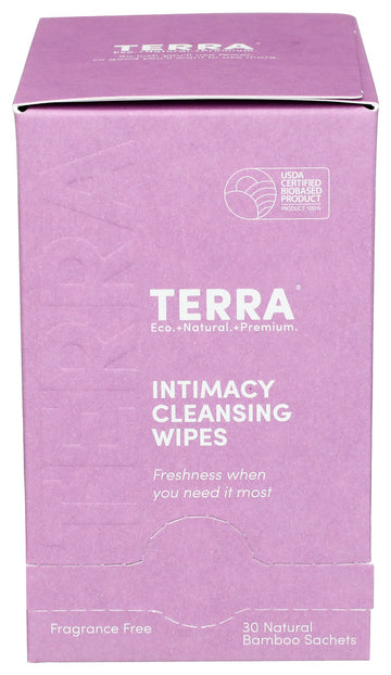 Terra Intimate Cleansing Wipes - 30 EA