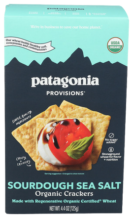 Organic Sourdough Sea Salt Crackers - 4.4 OZ