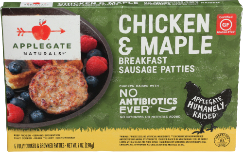 Chicken & Maple Breakfast Sausage Patties - 7 OZ