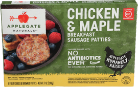 Chicken & Maple Breakfast Sausage Patties - 7 OZ