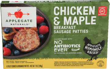 Chicken & Maple Breakfast Sausage Patties - 7 OZ