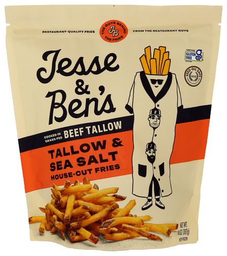 Jessie And Bens Tallow & Sea Salt Fries - 14 OZ