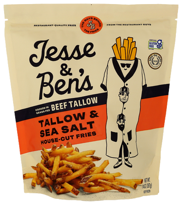 Jessie And Bens Tallow & Sea Salt Fries - 14 OZ