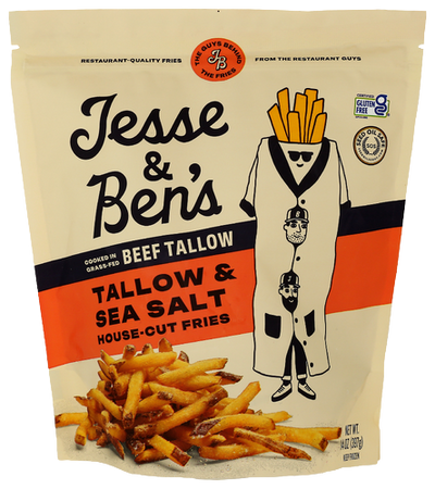 Jessie And Bens Tallow & Sea Salt Fries - 14 OZ