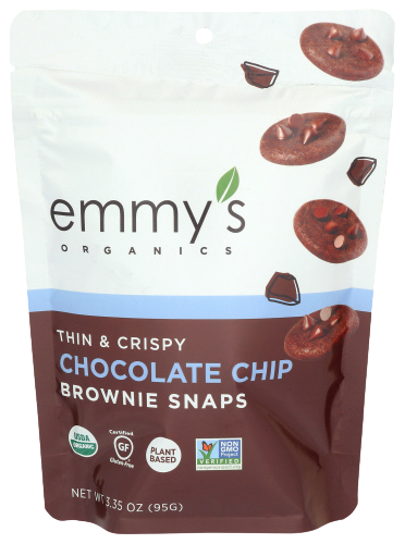Chocolate Chip Brownie Snaps - 3.35 OZ