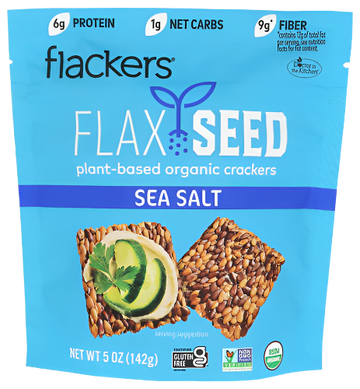 Sea Salt Flaxseed Cracker - 5 OZ
