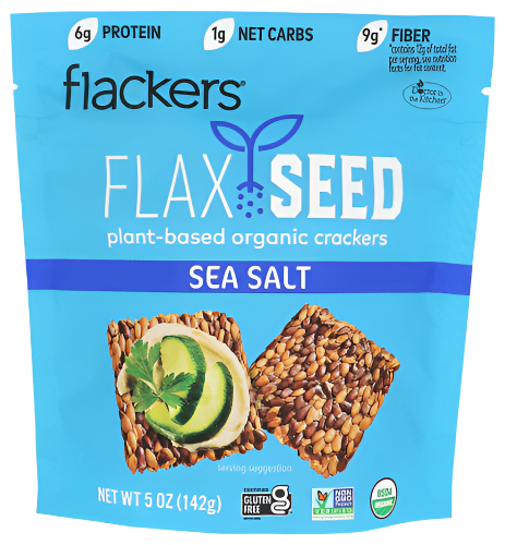 Sea Salt Flaxseed Cracker - 5 OZ