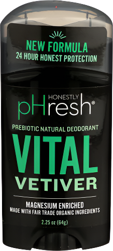 Phresh Vital Vetiver Deodorant Stick - 2.25 OZ
