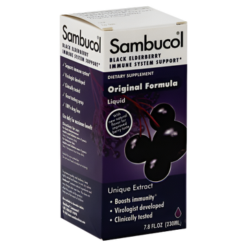 Original Black Elderberry Syrup - 7.8 OZ