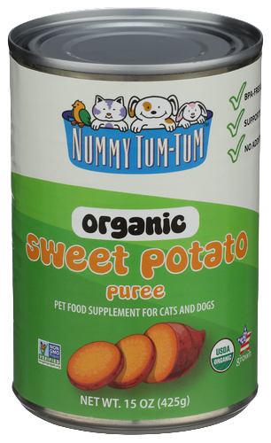 Organic Sweet Potato Puree Pet Food - 15 OZ