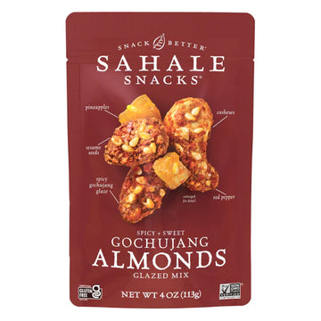 Spicy + Sweet Gochujang Almonds Glazed Mix - 4 OZ