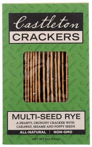 Castleton Multiseed Rye Crackers - 5 OZ