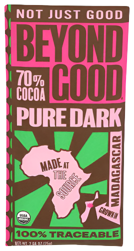 Beyond Good 70% Dark Chocolate Bar - 2.64 OZ