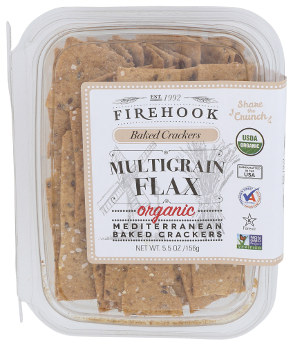 Organic Multigrain Flax Baked Crackers - 5.5 OZ