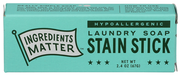 Ingredients Matter Laundry Stain Stick - 2.4 OZ