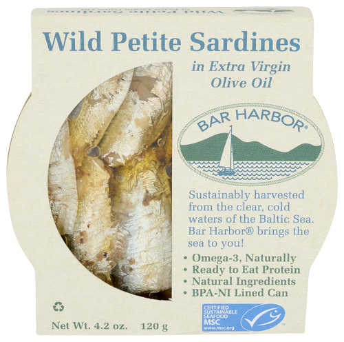 Wild Petite Sardines - 4.2 OZ