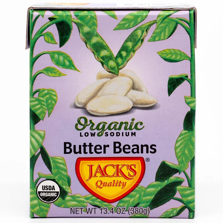 Organic Butter Beans - 13.4 OZ