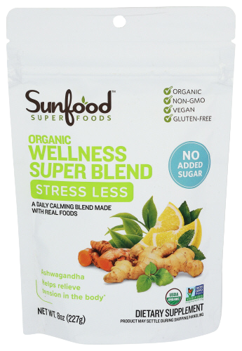 Organic Wellness Super Blend Superfood Powder - 8 OZ