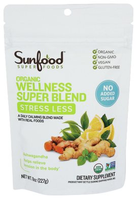 Organic Wellness Super Blend Superfood Powder - 8 OZ