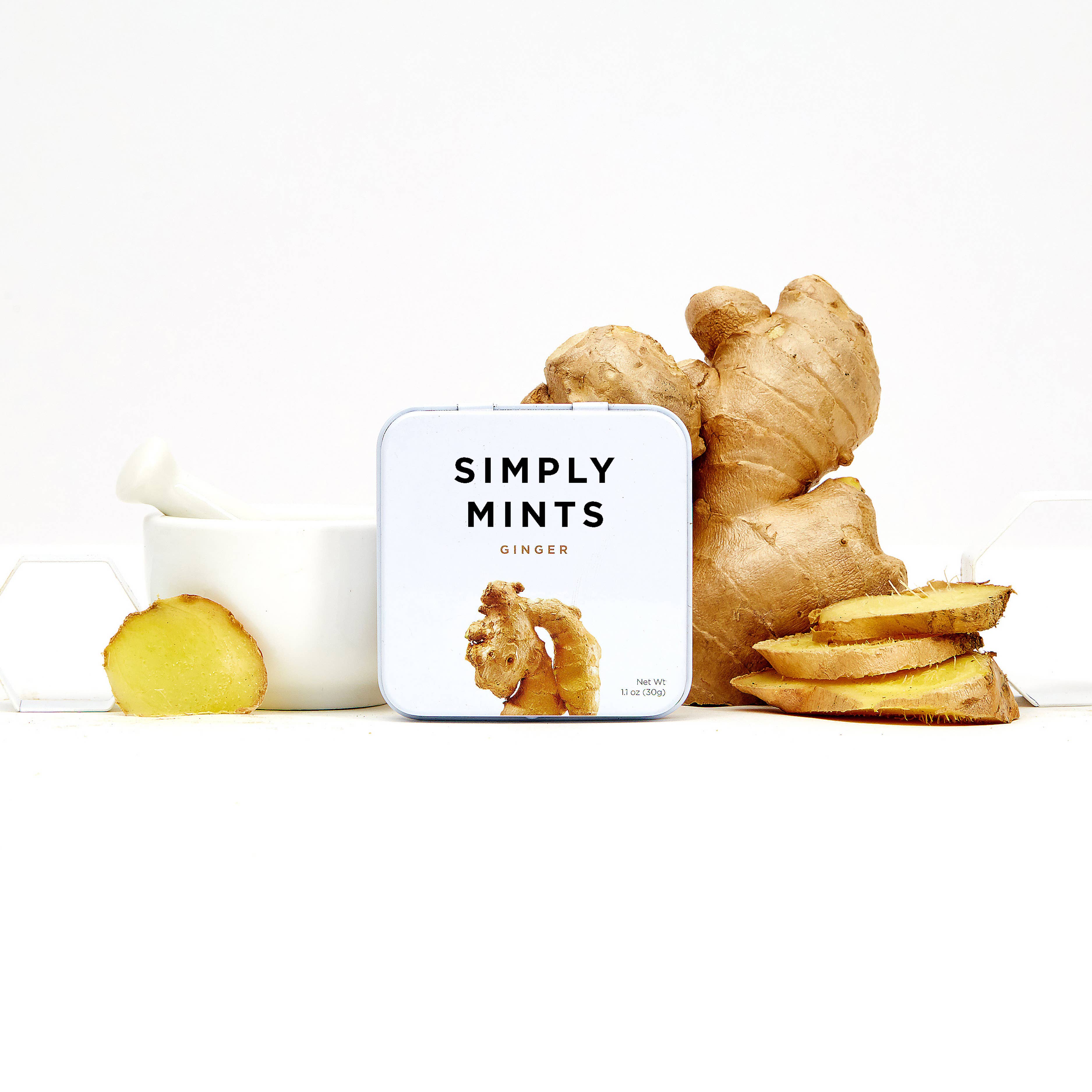 Simply Mints Ginger - 30 EA