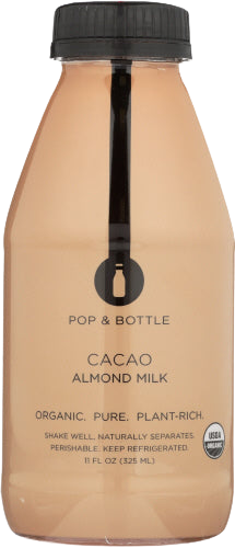 Pop And Bottle Cacao Almond Milk Latte - 11 FO