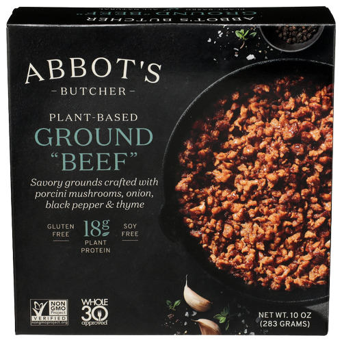 Abbots Plant-Based Ground Beef - 10 OZ