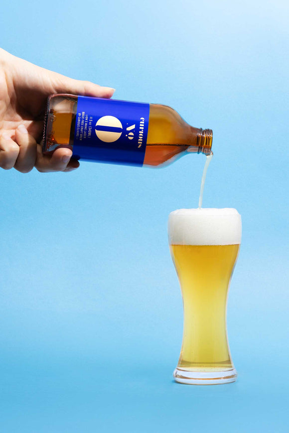 CURIOUS ZERO NONALCHOLIC Lions Mane Lager - 11.5 OZ