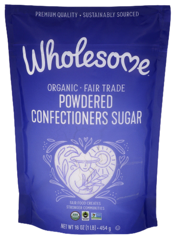 Wholesome Organic Powdered Sugar - 16 OZ