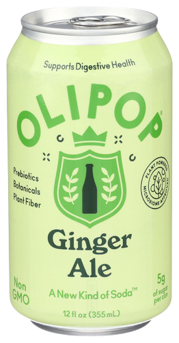 Olipop Ginger Ale Sparkling Tonic - 12 FO