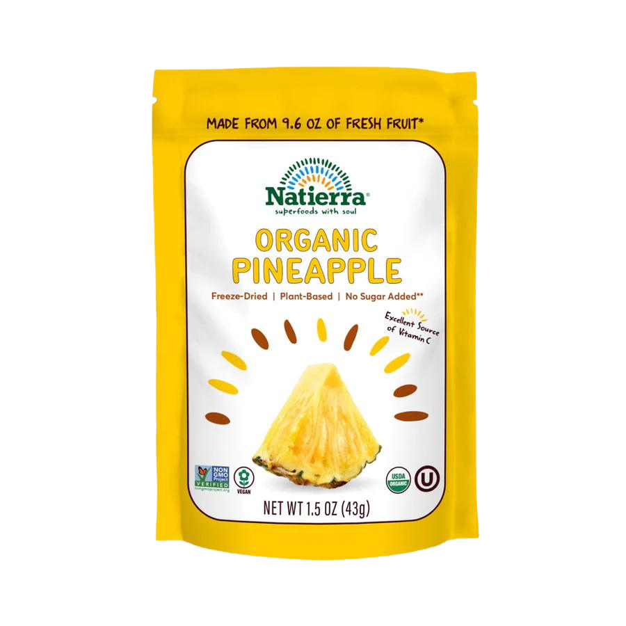 Organic Freeze-Dried Pineapple - 1.5 OZ