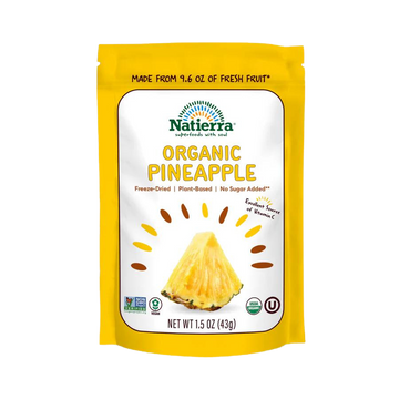 Organic Freeze-Dried Pineapple - 1.5 OZ