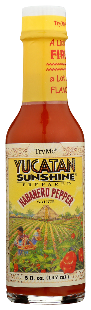 Try Me Yucatan Sunshine Habanero Pepper Sauce - 5 OZ