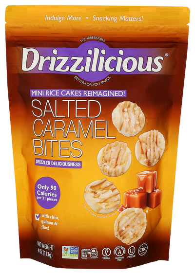Drizzilicious Salted Caramel Bites - 4 OZ