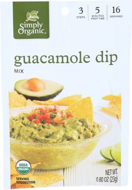 Organic Guacamole Dip Mix - 0.8 OZ