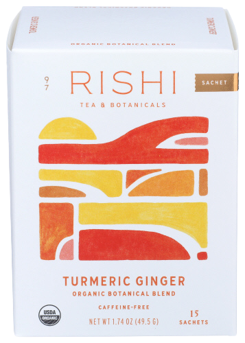 Organic Turmeric Ginger - 15 CT