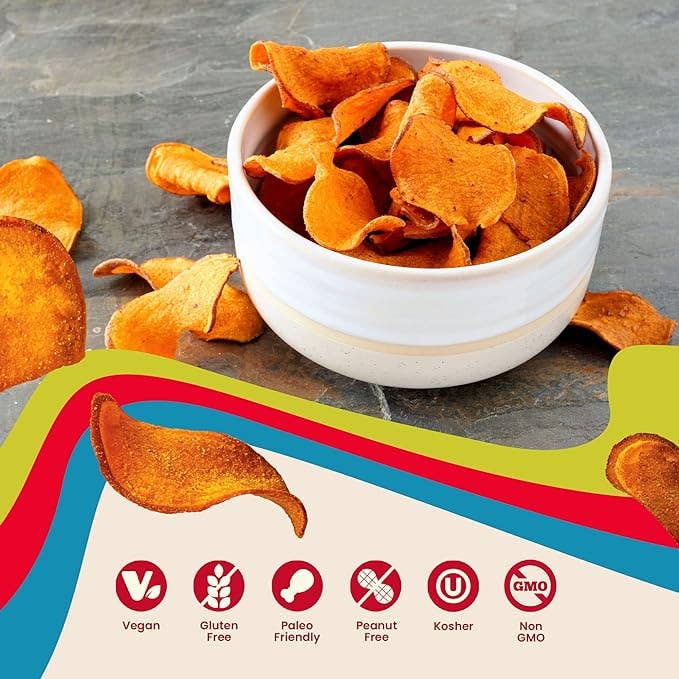 Habanero Nacho Sweet Potato Chips with 2.5oz (Vegan)