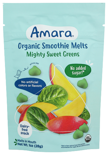Amara Mixed Sweet Greens Smoothie Melts - 1 OZ